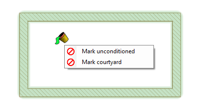 Unconditioned zones
