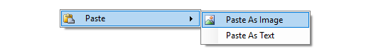 Paste as image