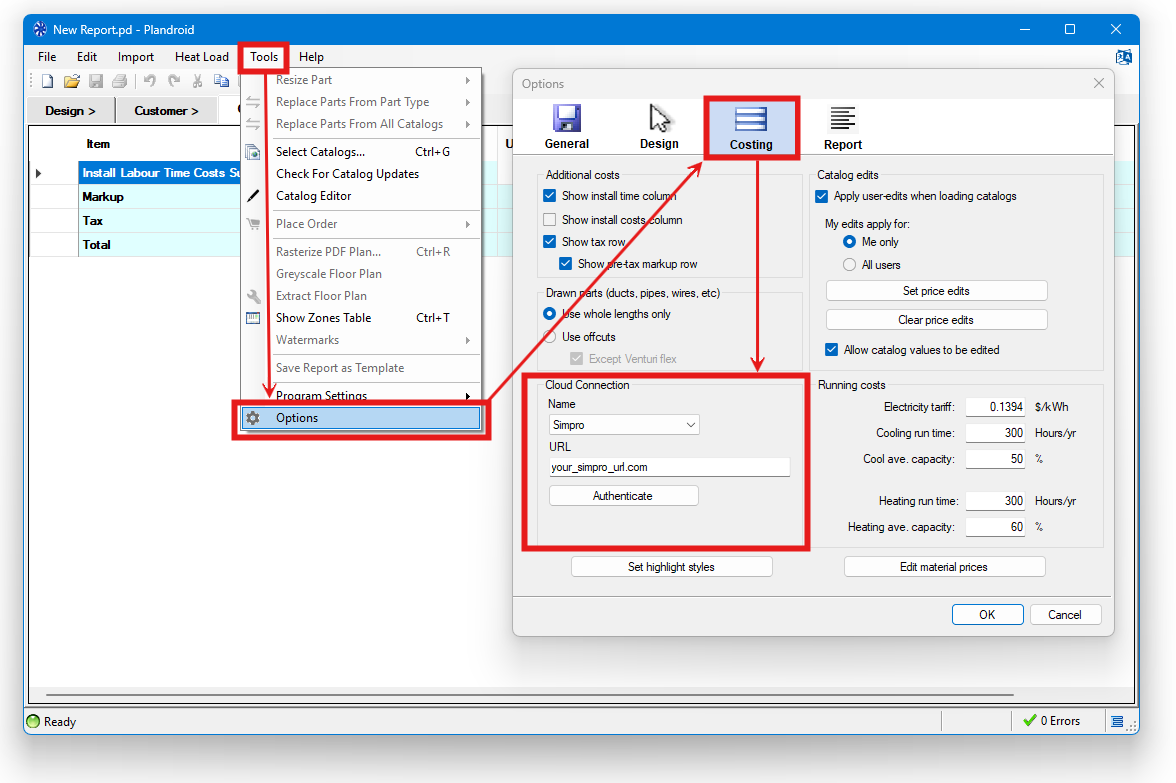 Cloud Connection Options