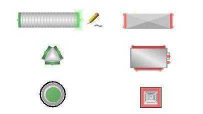 Parts and their connectors