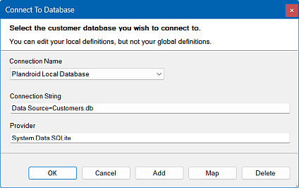 Connect to a Database