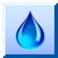 Evaporative design logo